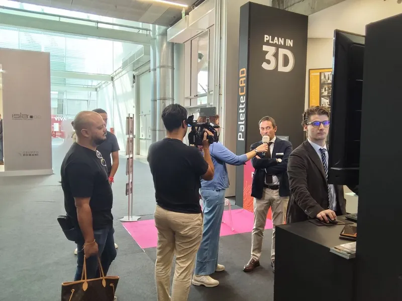 Intervista del TG5 al Cersaie 2026